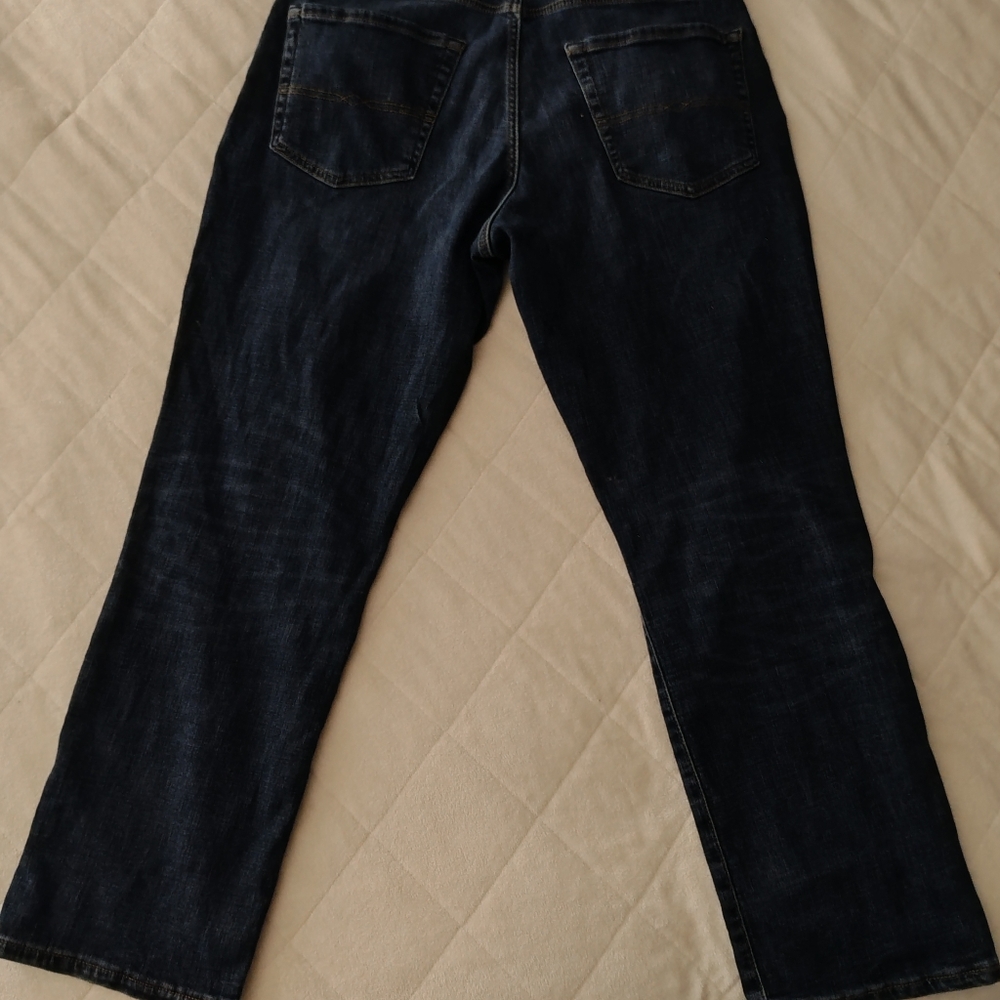 Lucky Brand Men's Dark Blue Relaxed Jeans 34 X30